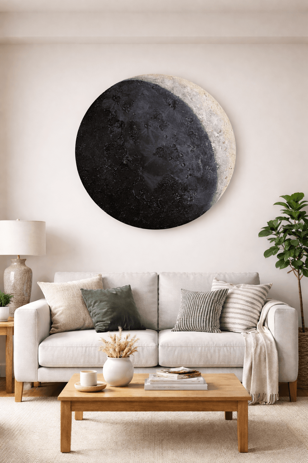 Crescent Moon (Glow in the dark)